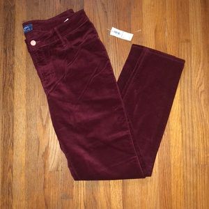 Old Navy crushed velvet skinny jeans